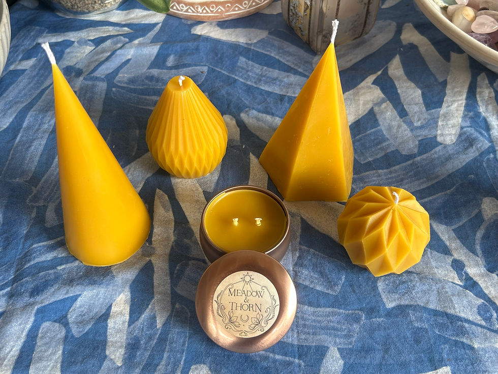 Thumbnail: LUMOS BARLEY TAPER 100% NZ BEESWAX AND COTTON CANDLES