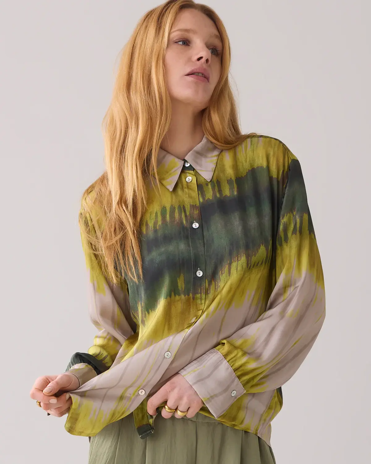 Summum Tie-dye Blouse 