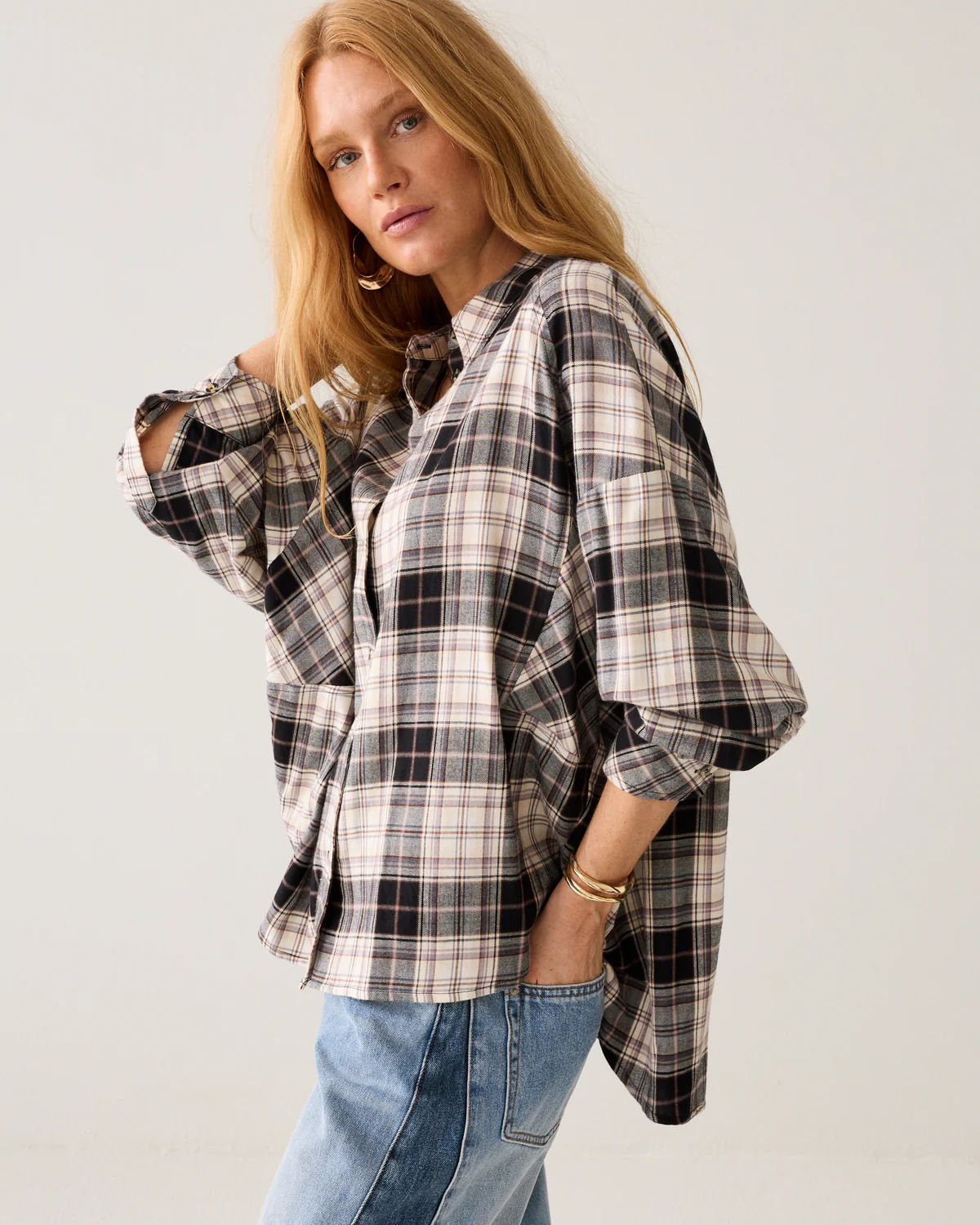 Summum Flanell-Karobluse
