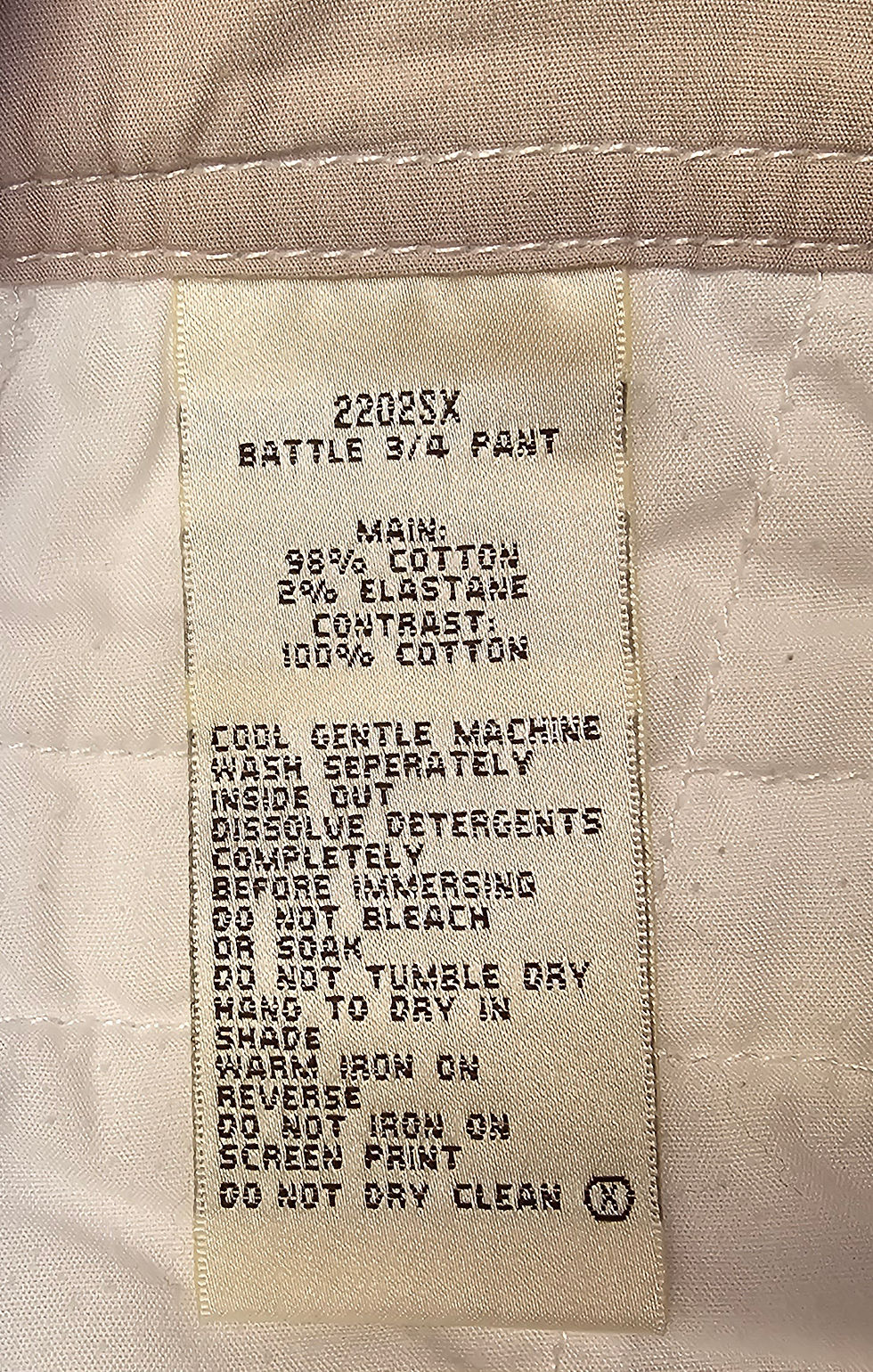 Thumbnail: Verge 7/8 pants white - size 16