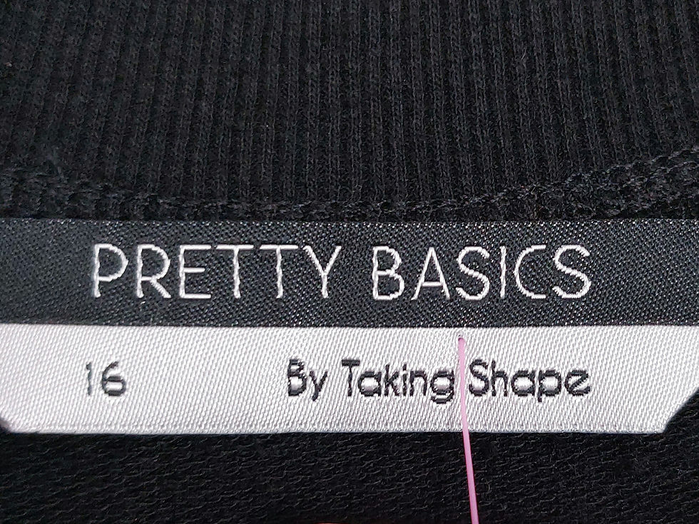 Thumbnail: Pretty Basic TS Black 3/4 Sleeve Dress Classic - 16