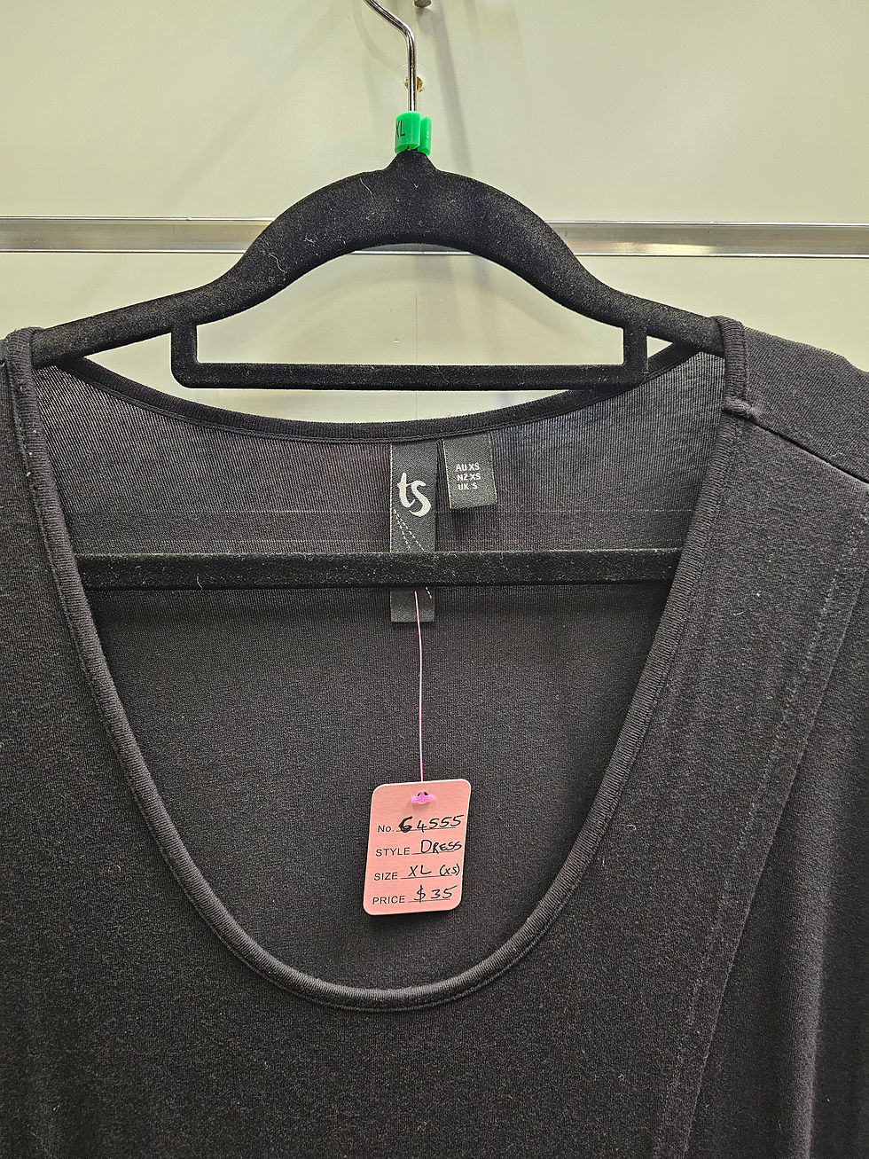 Thumbnail: Taking Shape Black Crossover Tunic - XS  