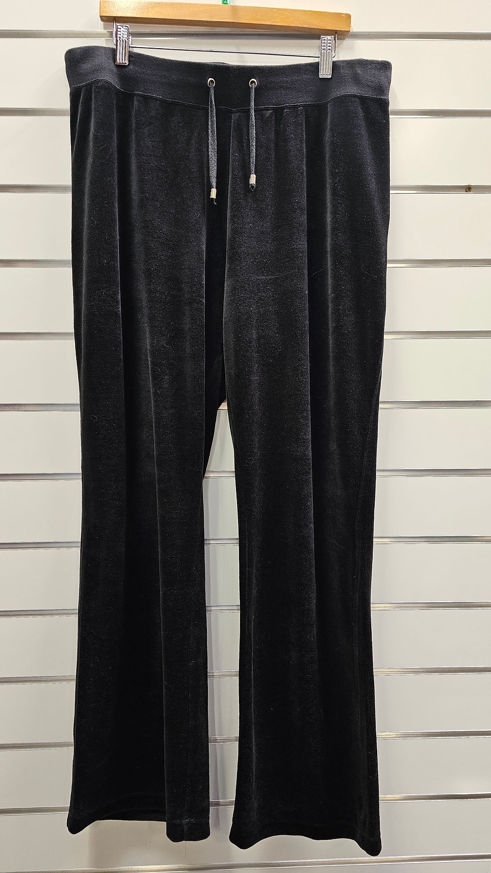 Thumbnail: Hero 80% Cotton Suede Black Pants - XL