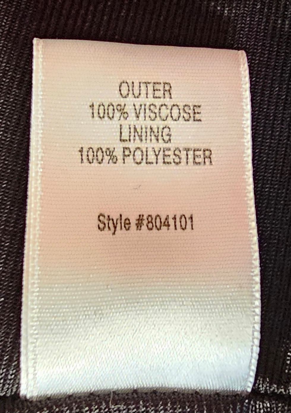 Thumbnail: Witchery black dress 100% Viscose - size 14