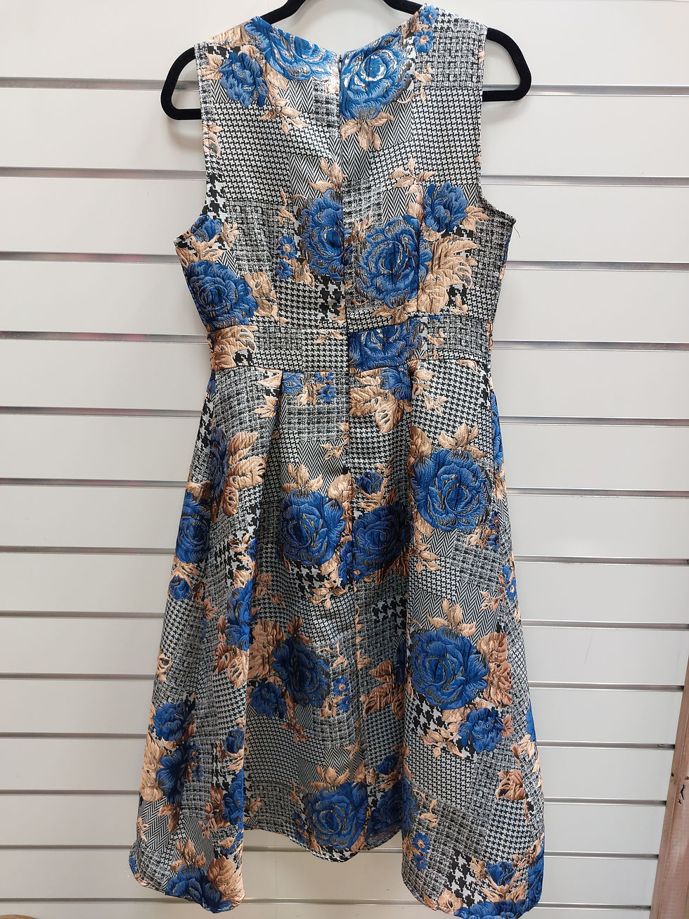 Thumbnail: Tailored Floral Dress - M
