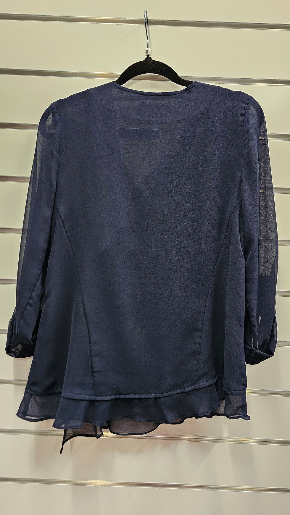 Thumbnail: Whistle navy blue blouse - size 8