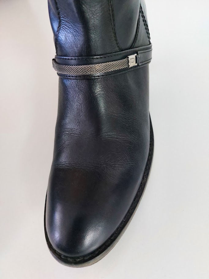 Thumbnail: Diesel Wide Calf Knee High Boots - 41