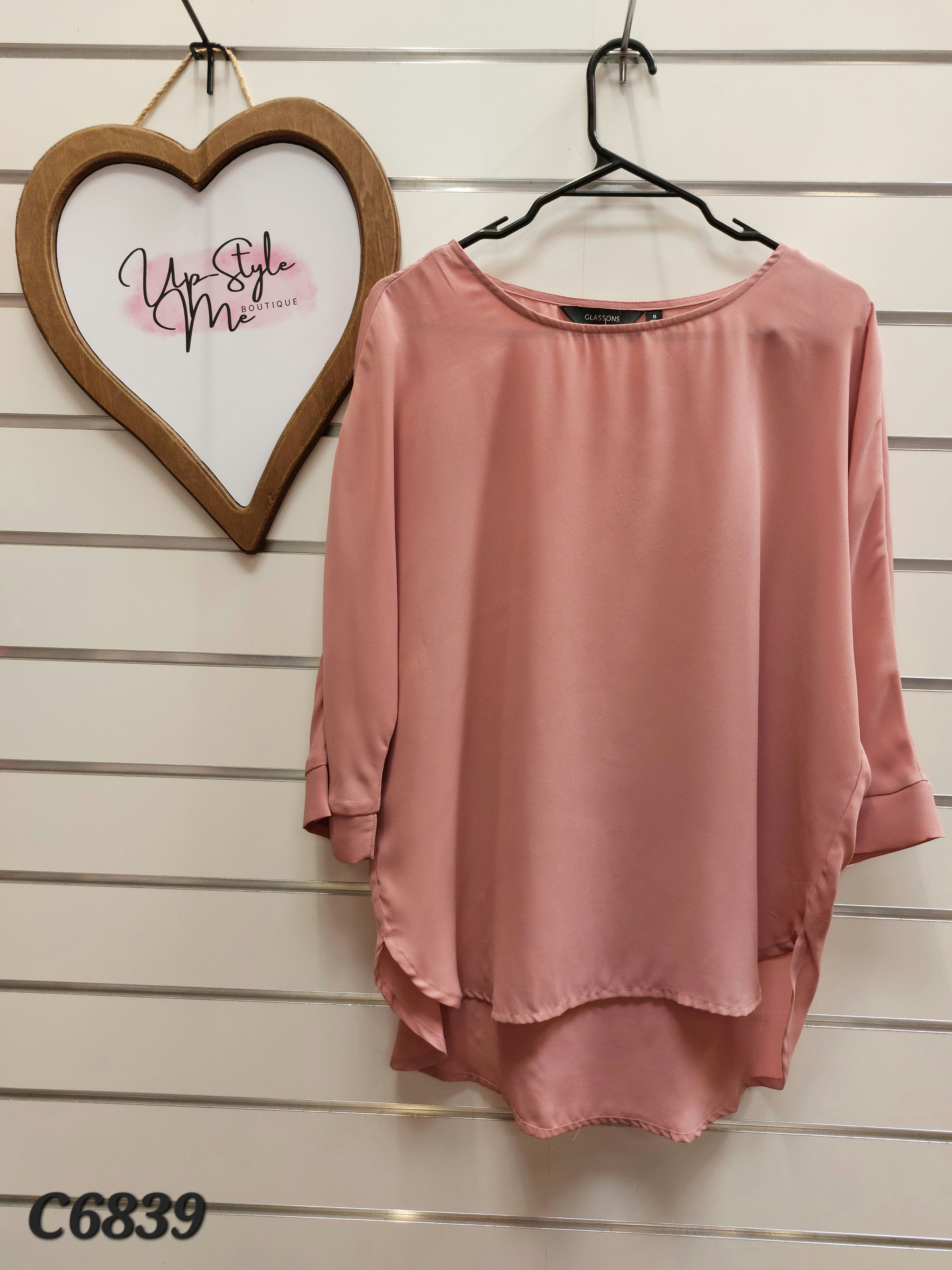 Glassons Dusty Pink Blouse