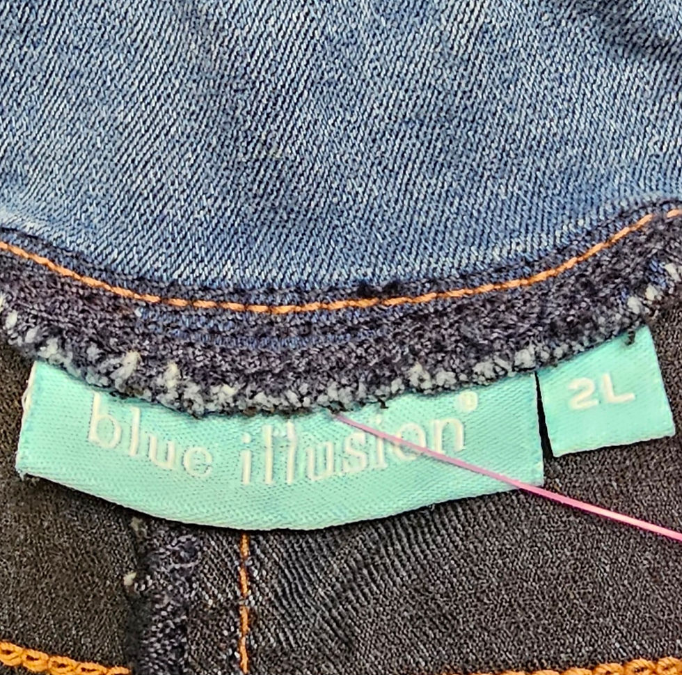 Thumbnail: Blue Illusion Jeans - 2XL