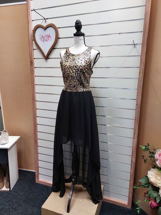 Garage Gold and Black Dress