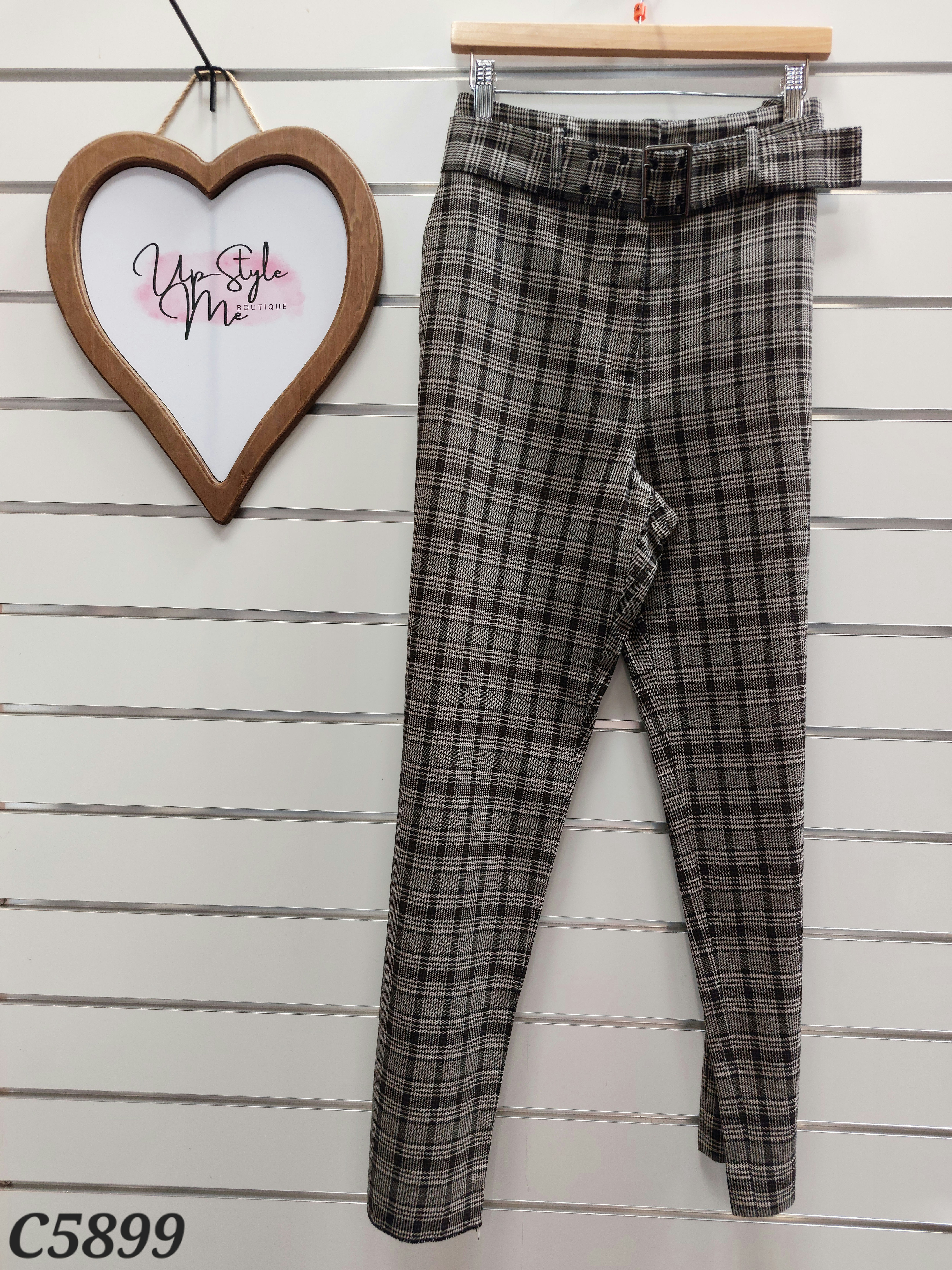 Max Plaid Pants - 14