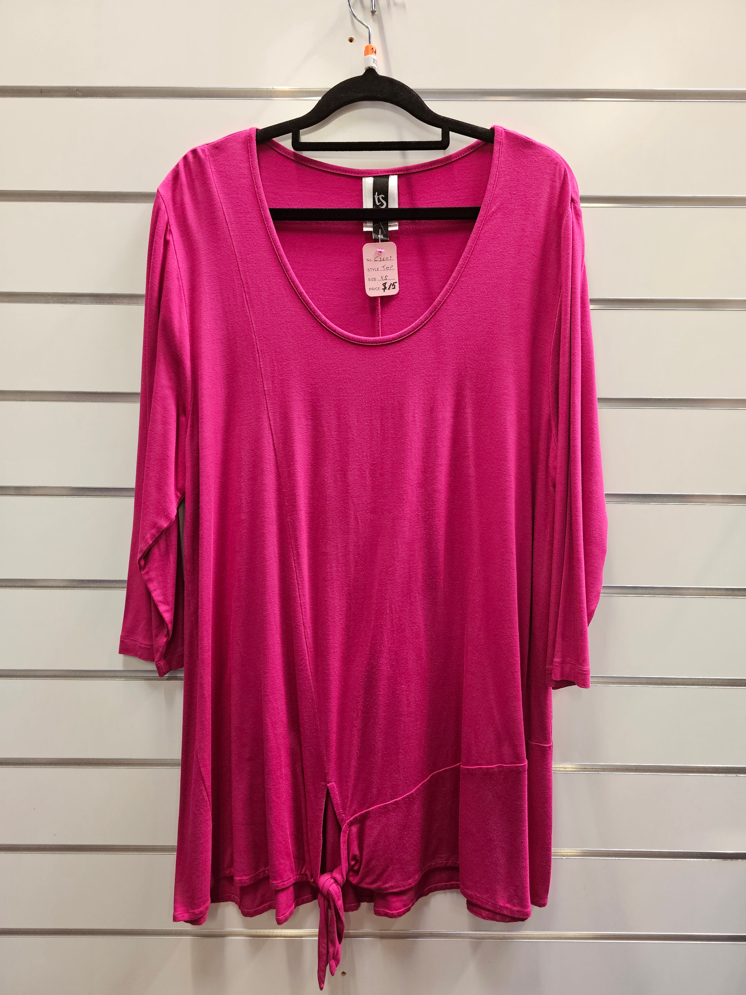 Taking Shape Magenta Tunic - 14