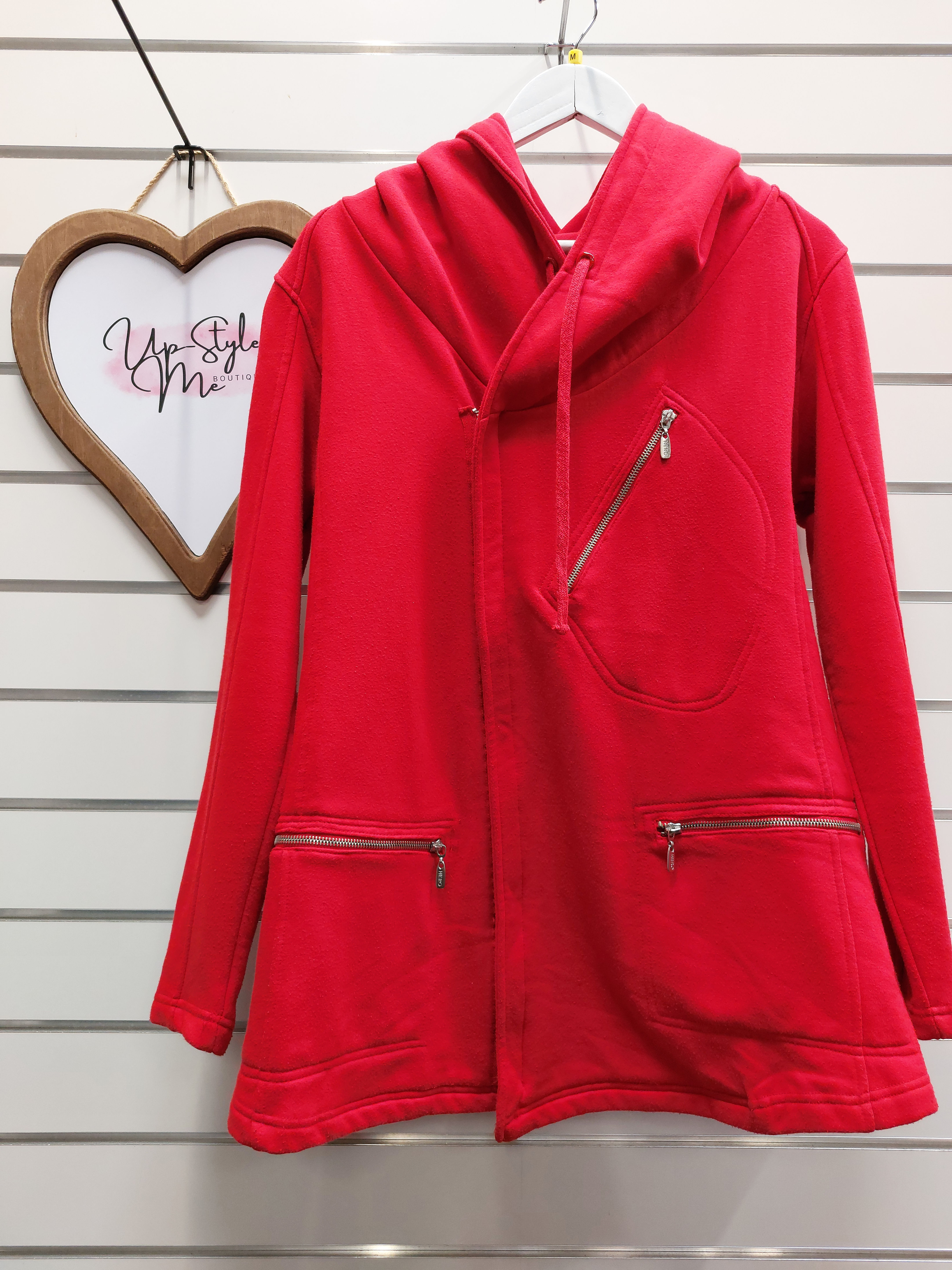 Hero Red Polar Fleece Jacket - M