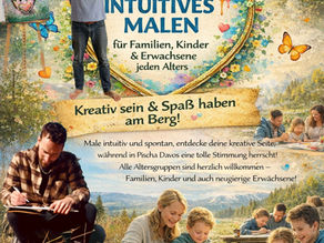 Intuitives Malen in den Bergen mit Patrick