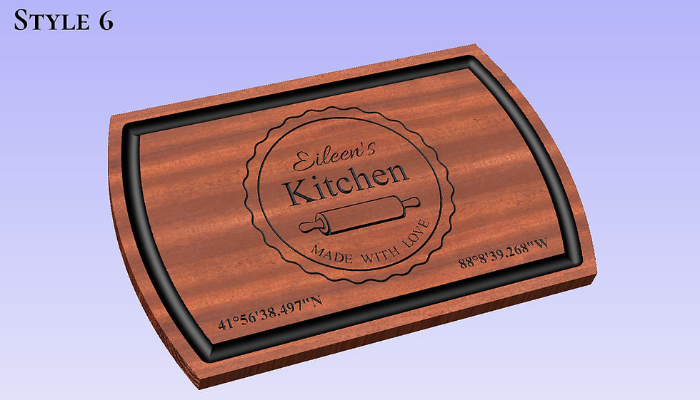 Thumbnail: Personalized Laser Engraved Cutting Boards