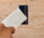 RFID Card reader installed on the side of a drawer