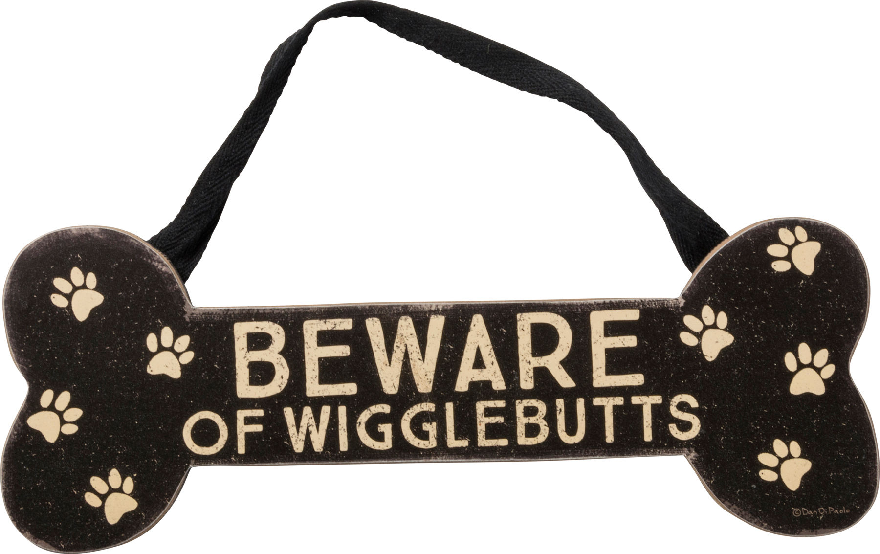 BEWARE OF WIGGLEBUTTS WALL DECOR