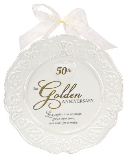 50th Anniversary Plate