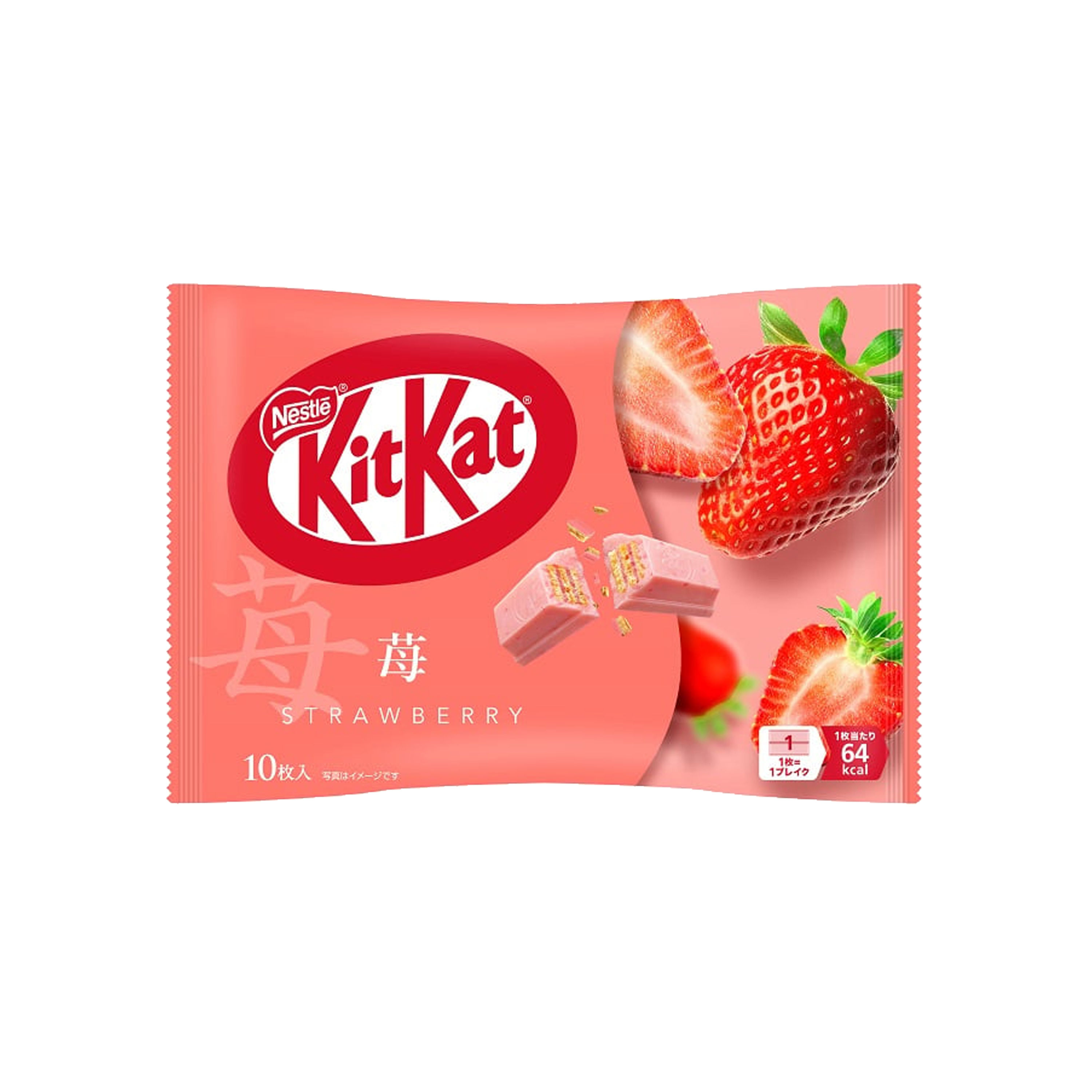 NESTLE KitKat Strawberry Mini Chocolate 10P