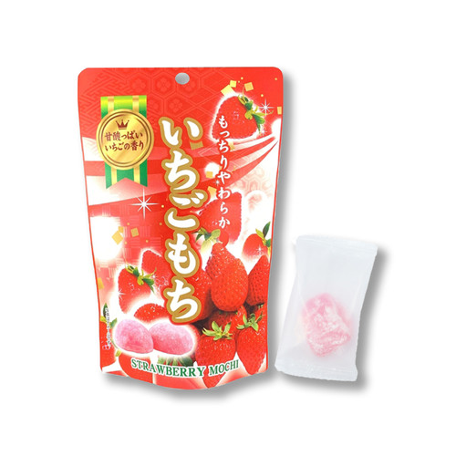 SEIKI Strawberry Flavour Mochi Stand Pack 130g | Sweetie Bear ASC