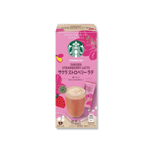 NESTLE Starbucks Sakura Strawberry Latte 4P | Sweetie Bear ASC