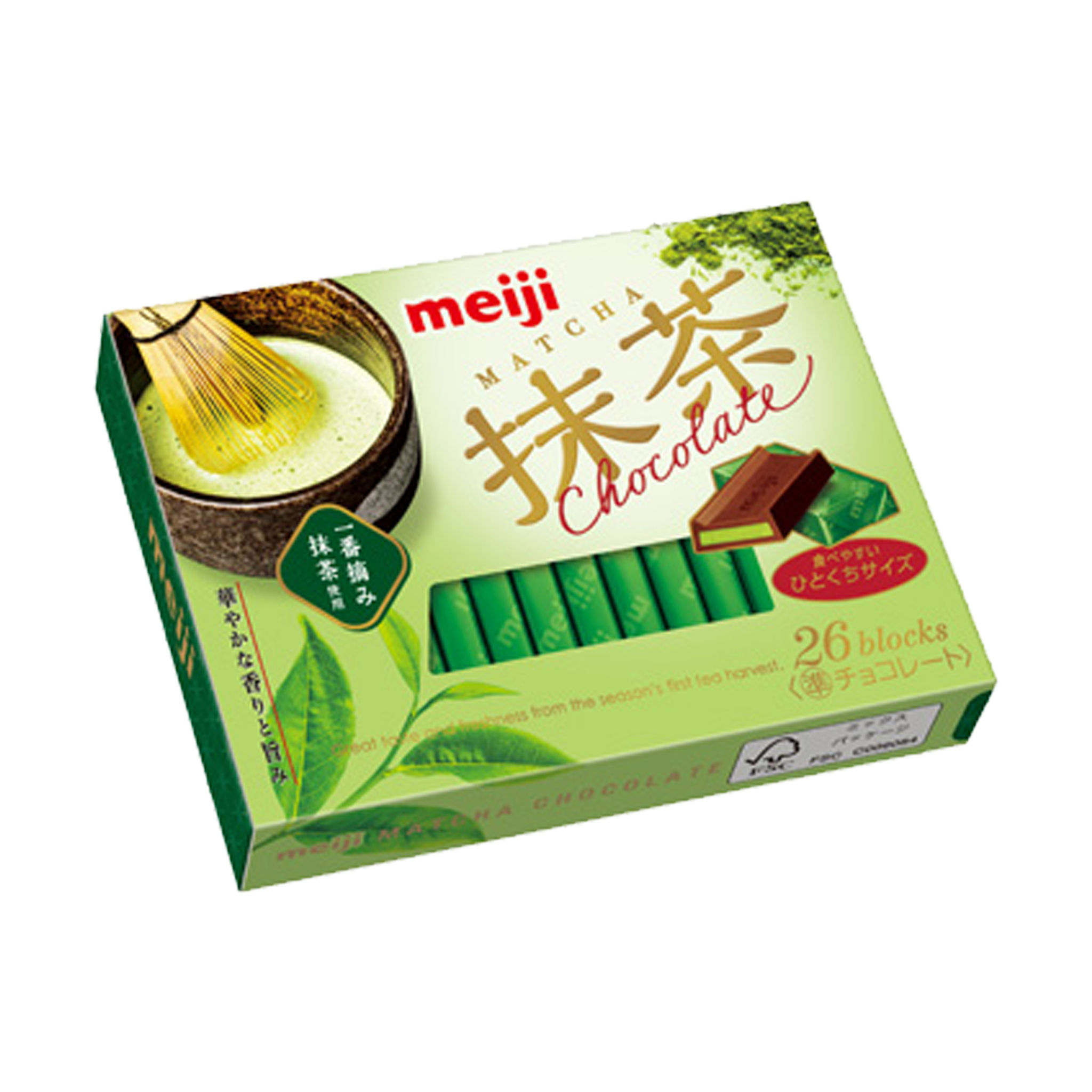 MEIJI Milk Chocolate - Matcha Flavor 120g