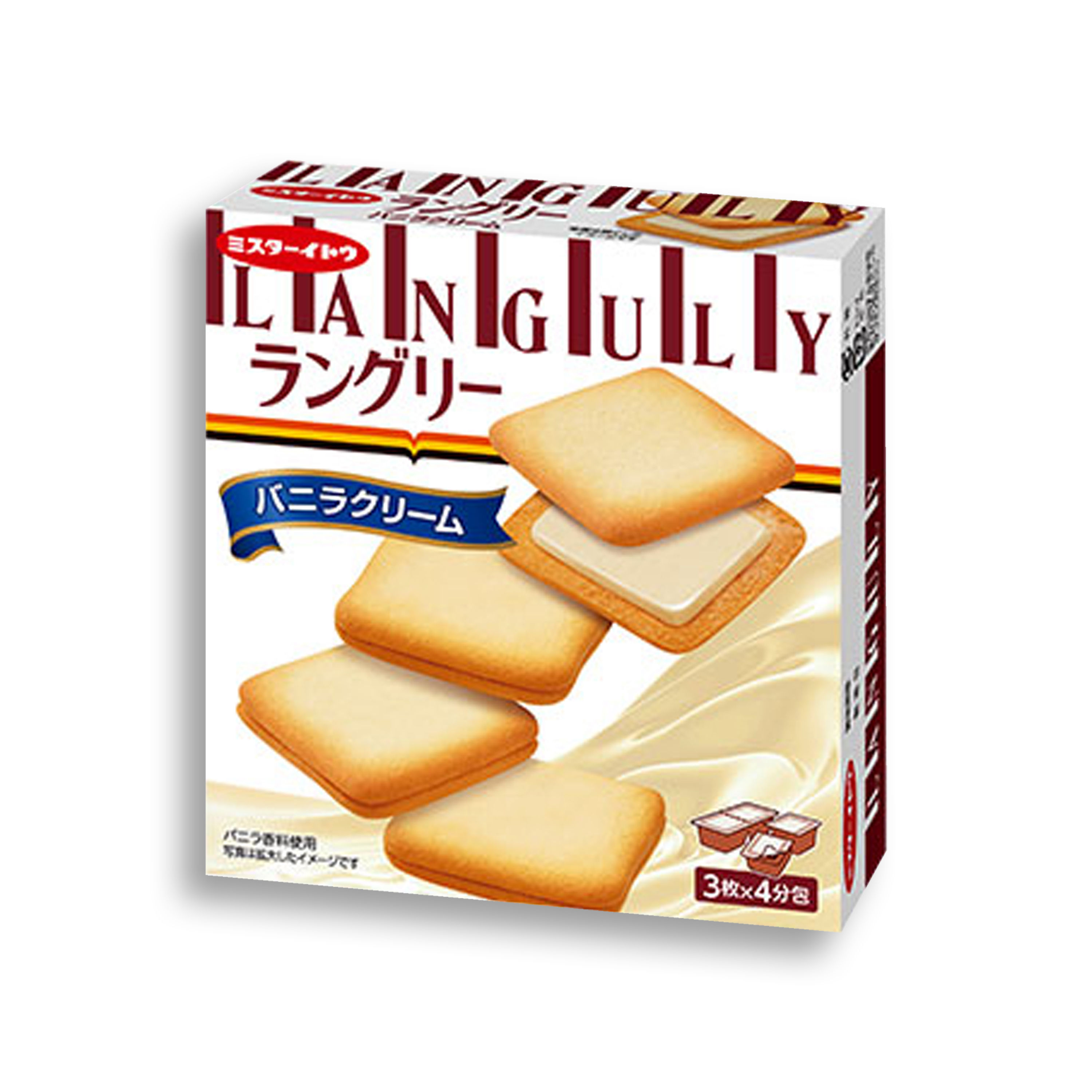 MR ITO Languly Vanilla Cream Cookies 12P