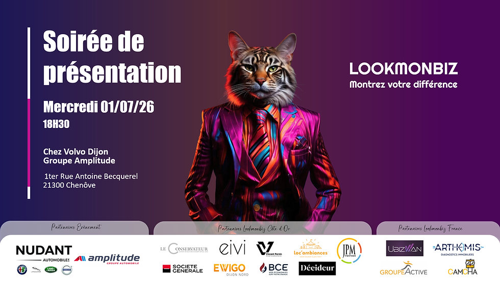 Soirée de présentation de Lookmonbiz