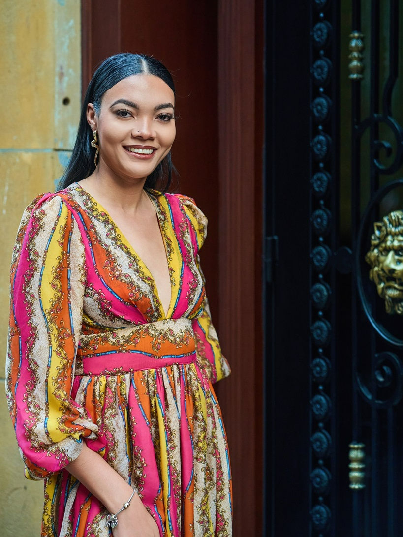 Thumbnail: Sunset Symphony Maxi Dress