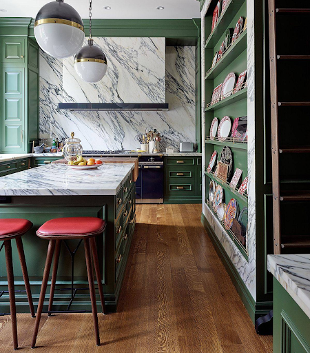 High end kitchen cabinet