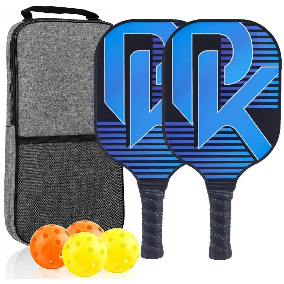 Thumbnail: USAPA Approved Pickleball Paddles Set Carbon Fiber Rackets
