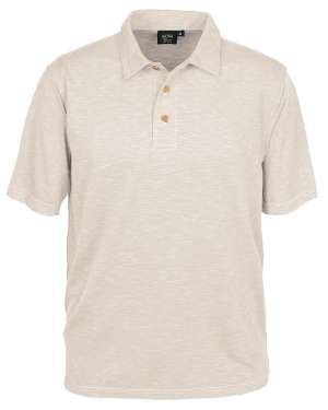 Thumbnail: 1359-SPK Men's Slub Polo