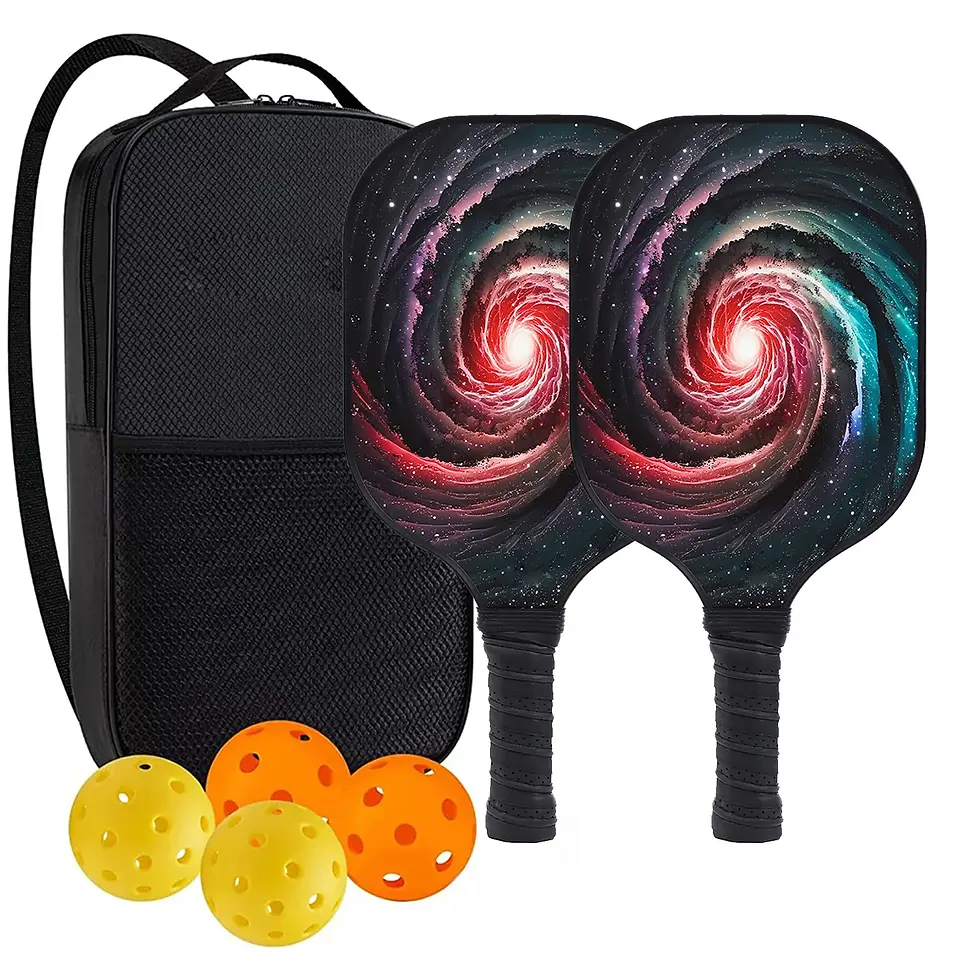 Thumbnail: USAPA Approved Pickleball Paddles Set Carbon Fiber Rackets