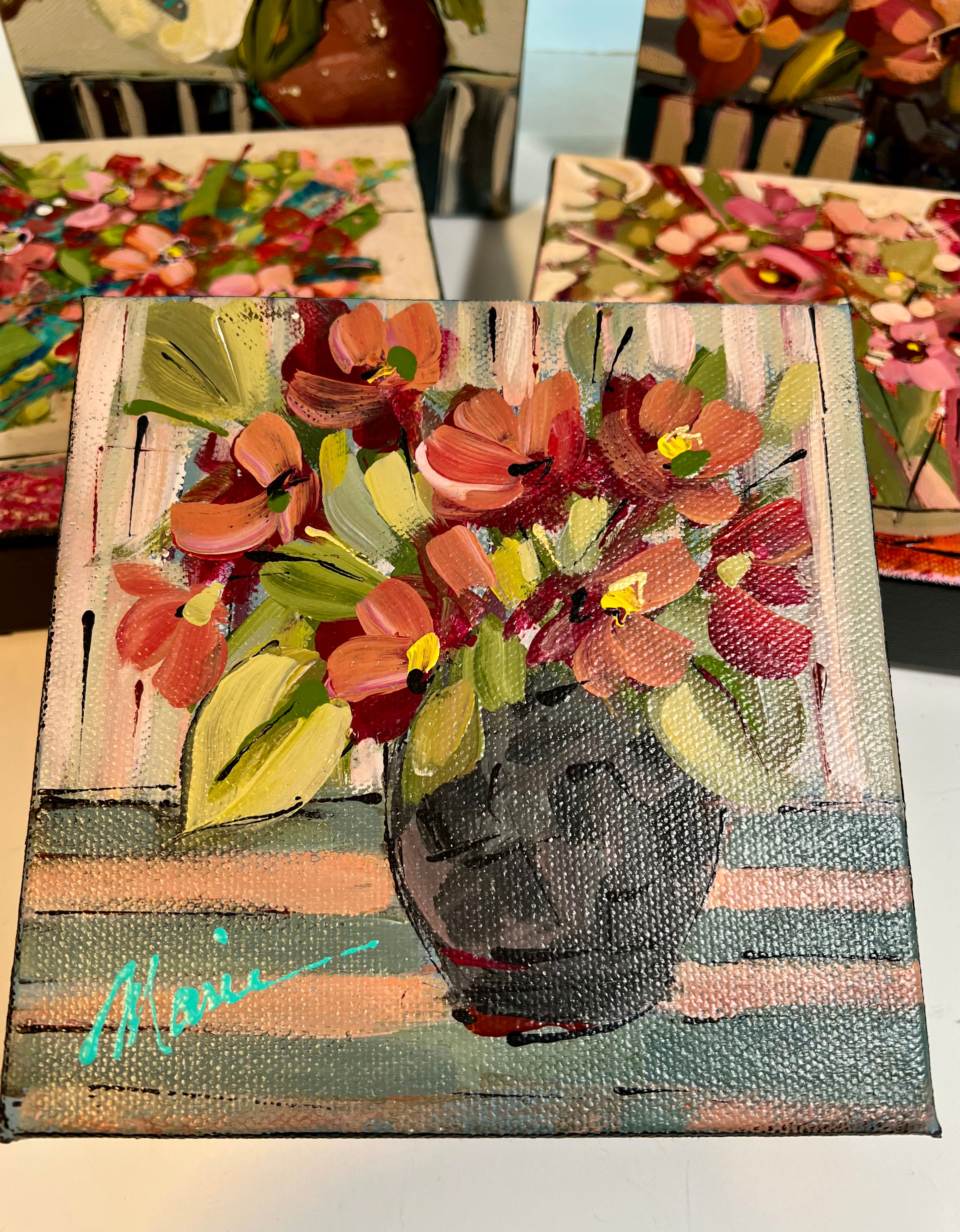“Humble Bloom” 6” x 6”