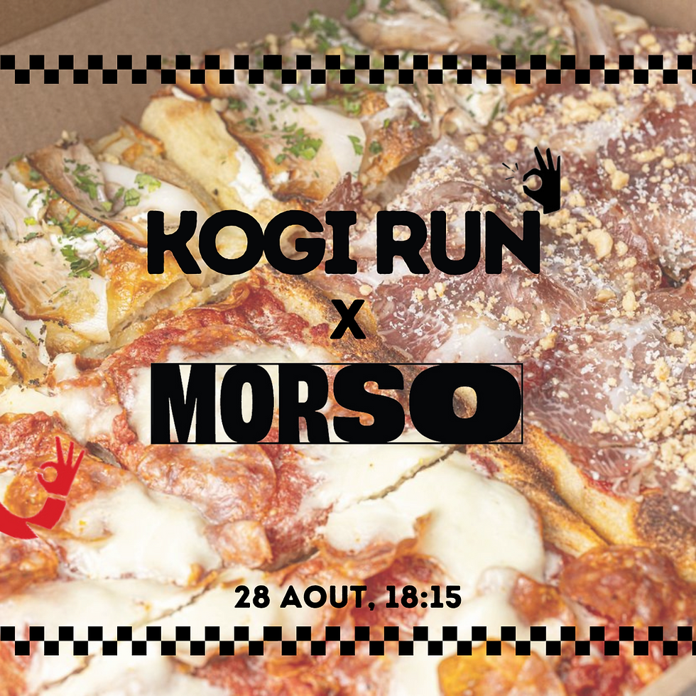 KOGI RUN X MORSO