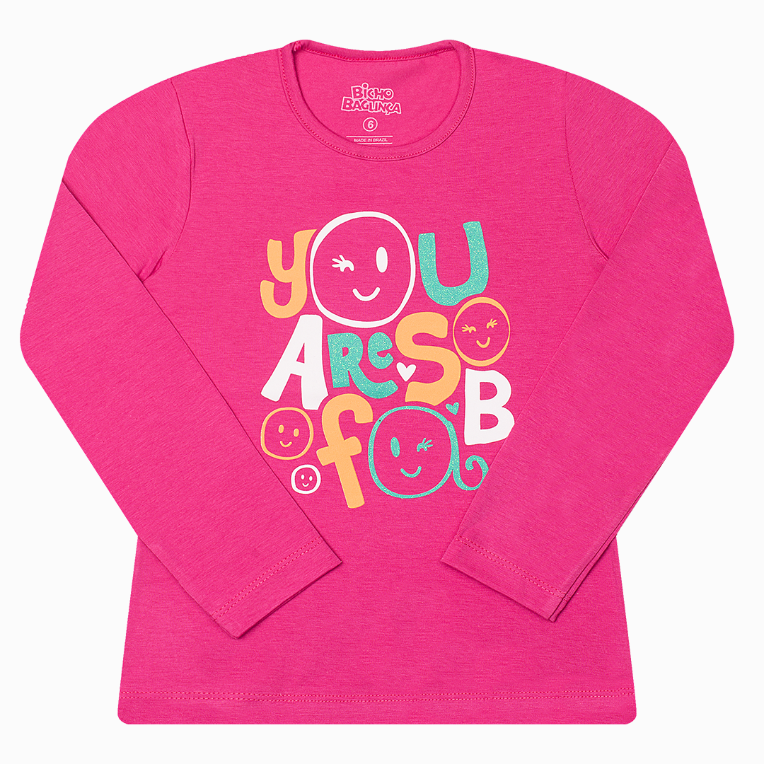 Blusa Feminina em Cotton Glitter