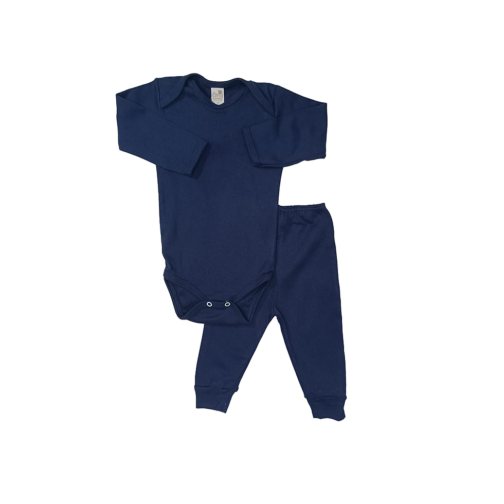 Miniatura: Conjunto Body Manga Longa