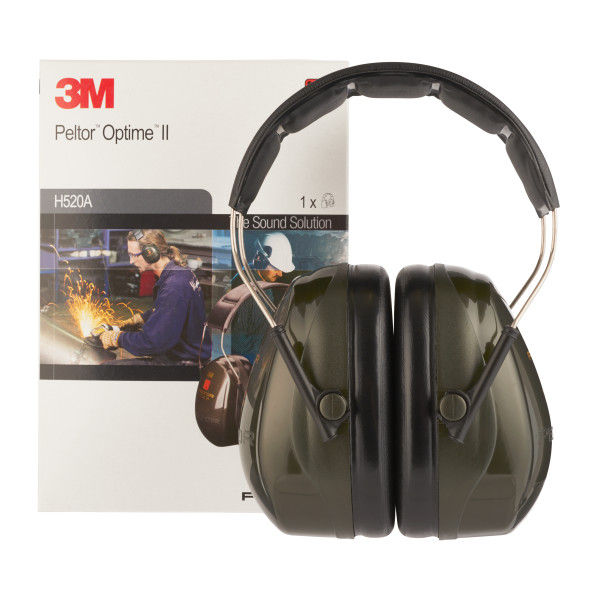 Thumbnail: 3M™ PELTOR Optime II Baş Bantlı Kulaklık H520A-407-