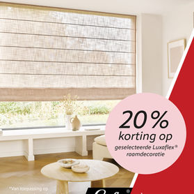 🌿 Luxaflex® Lenteactie – Geef je interieur een frisse upgrade