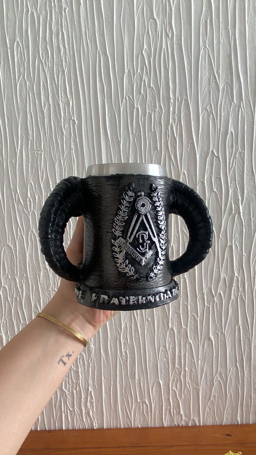 Miniatura: Caneca cabeça de Bode