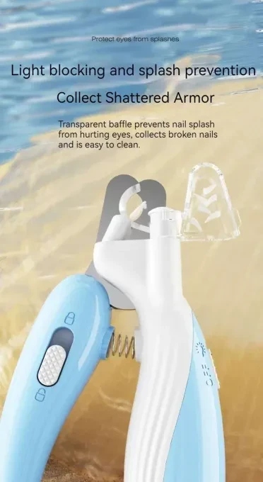Thumbnail: Pet Nail Clipper with LED and Nail collection cap
