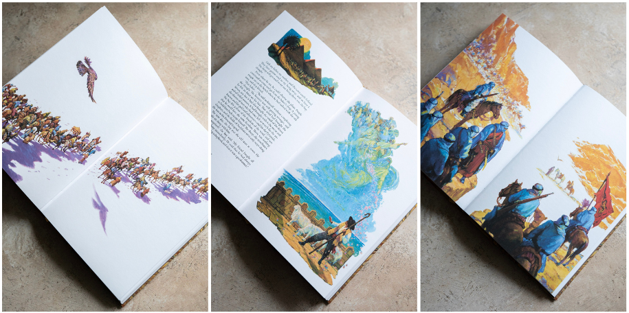 Illustrations from The Alchemist form Lyra's Books