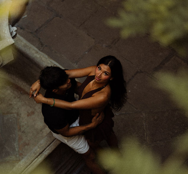 Couple in Barcelona