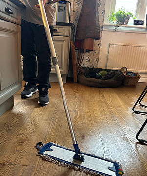 Fukttorkning av golv, golvård