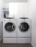 White Modern Laundry
