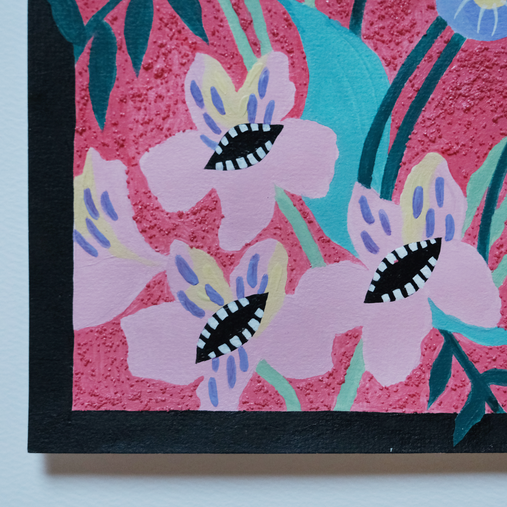 The Floral World Series : The Flaming Red Close Up