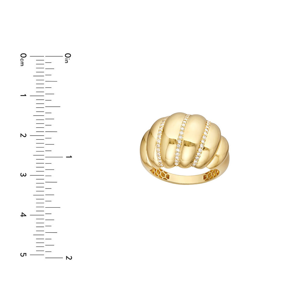 Thumbnail: Diamond Shell Ring