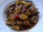 Patlıcan (Etli) / Eggplant with Diced Beef