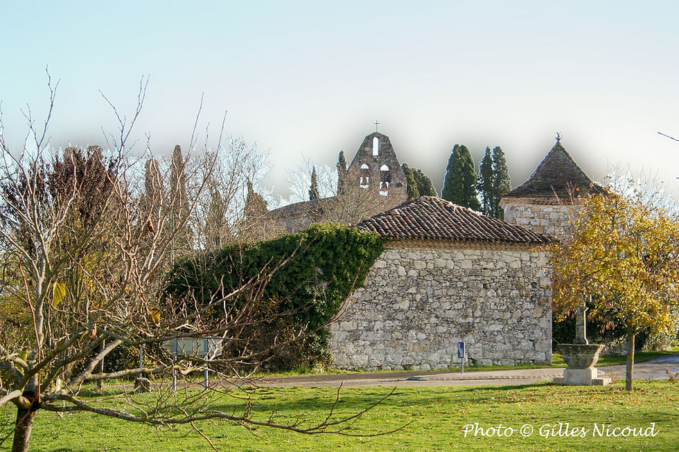 village+église St-Créac-pic Gilles Nicoud