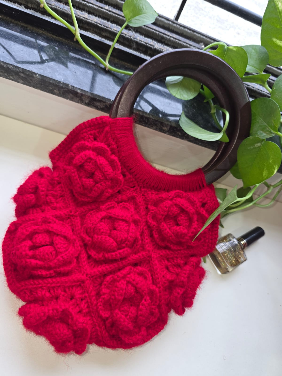 Red Rose Bag
